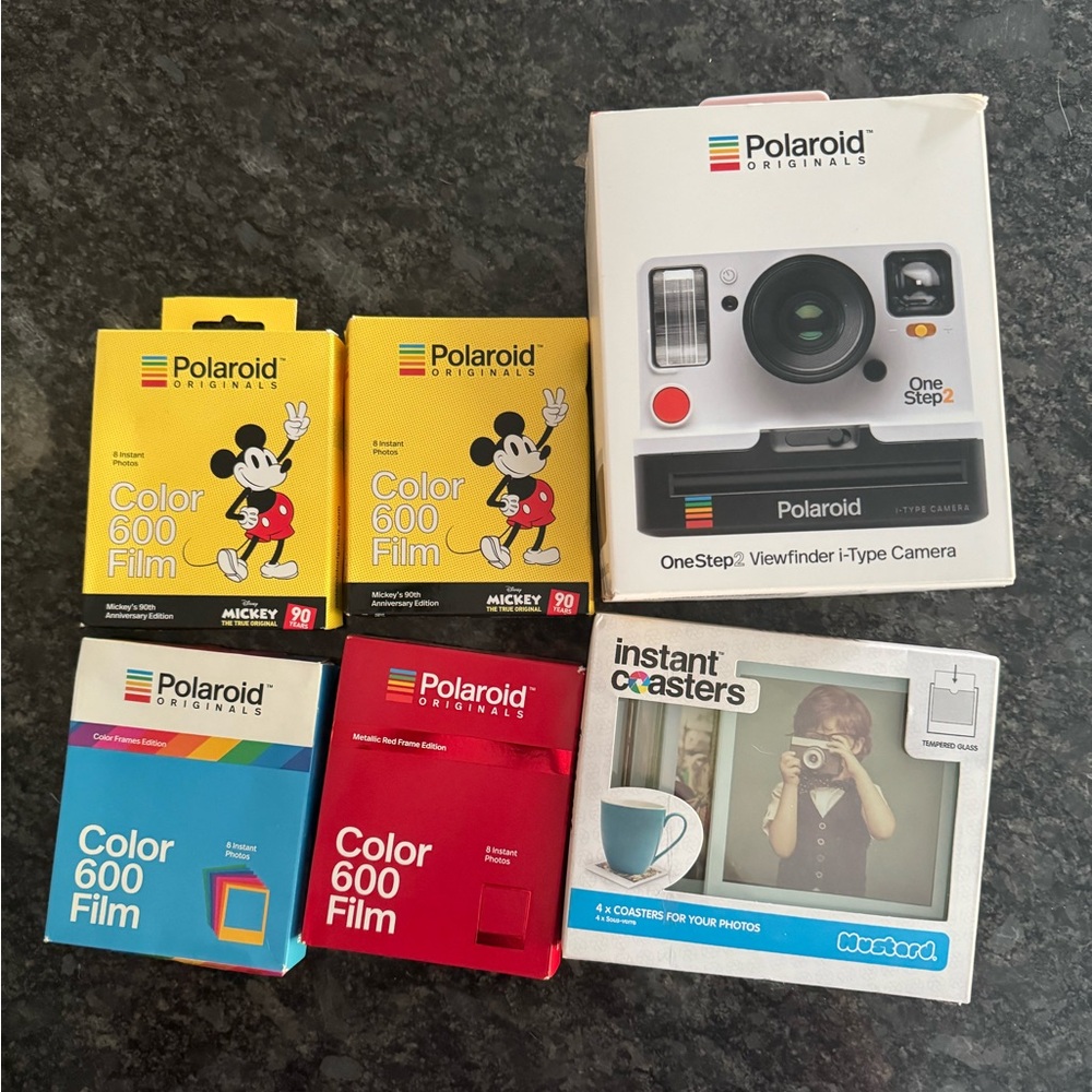 Polaroid Originals OneStep2 and Mickey Film